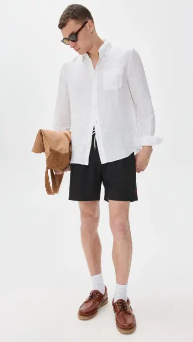 Polo Ralph Lauren Traveler Solid wim Trunks 6 Polo Black | Thumbnail 5 Polo Ralph Lauren Traveler Solid wim Trunks 6 Polo Black | Thumbnail 5