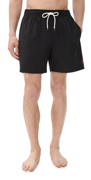 Polo Ralph Lauren Traveler Solid wim Trunks 6 Polo Black | Thumbnail 1 Polo Ralph Lauren Traveler Solid wim Trunks 6 Polo Black | Thumbnail 1