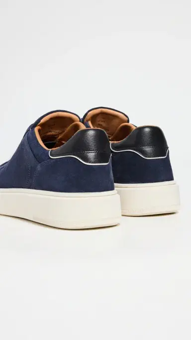 Allen Edmonds Oliver Suede Sneakers Navy 410 9 | Thumbnail 3 Allen Edmonds Oliver Suede Sneakers Navy 410 9 | Thumbnail 3