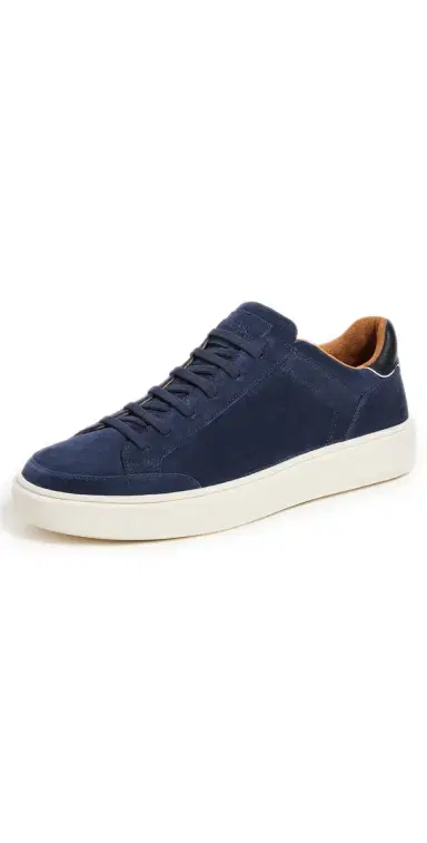 Allen Edmonds Oliver Suede Sneakers Navy 410 9 | Thumbnail 1 Allen Edmonds Oliver Suede Sneakers Navy 410 9 | Thumbnail 1