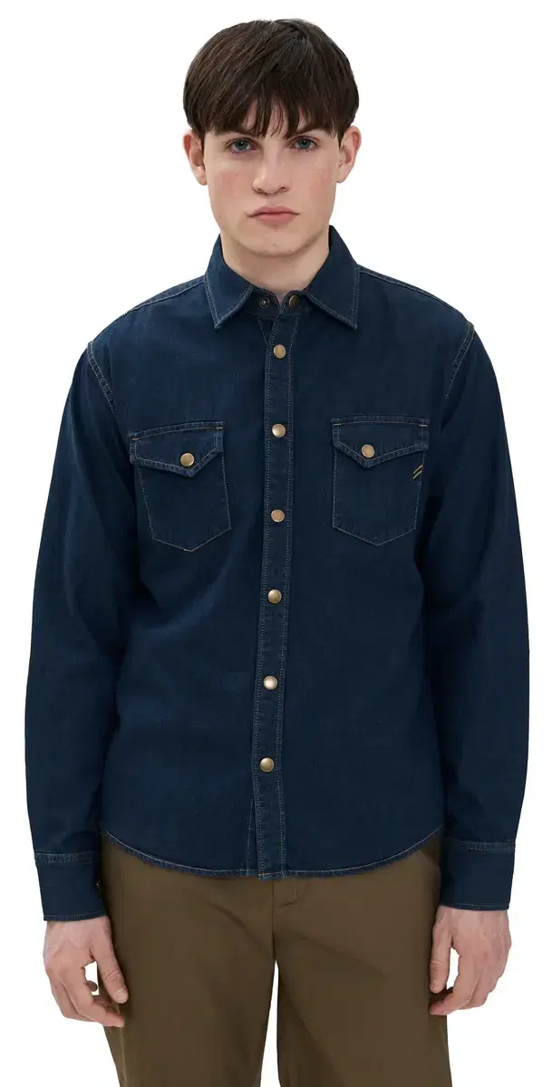 hoals Denim Shirt Double Dye hoals Denim Shirt Double Dye