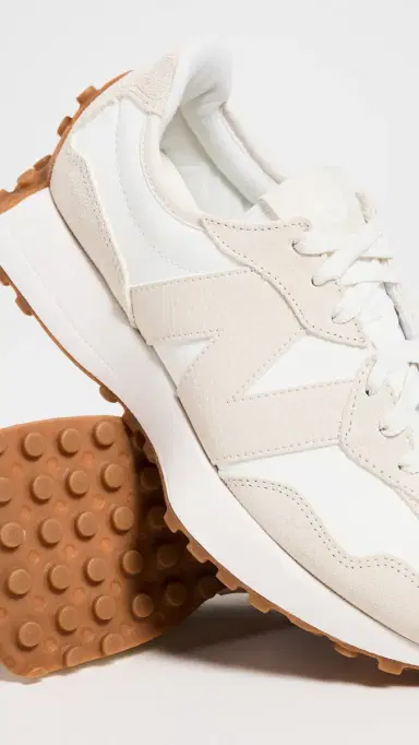 New Balance 327 Sneakers Beige White 9 | Thumbnail 6 New Balance 327 Sneakers Beige White 9 | Thumbnail 6