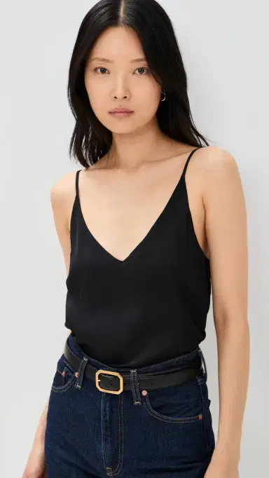 L'AGENCE Gabriella Tank Black | Thumbnail 2 L'AGENCE Gabriella Tank Black | Thumbnail 2