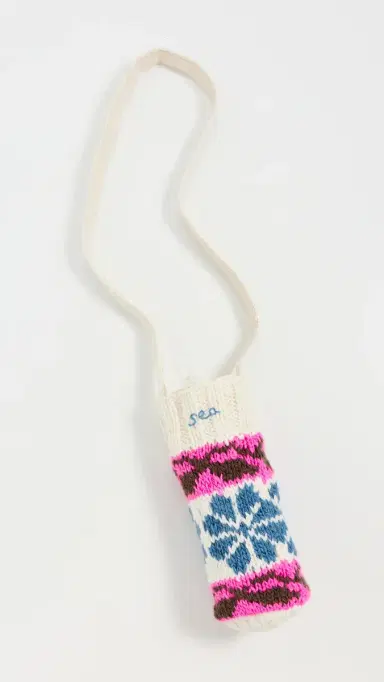Sea Mavis Knit Water Bottle Holder | Thumbnail 2 Sea Mavis Knit Water Bottle Holder | Thumbnail 2