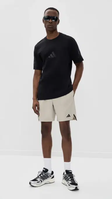 adidas Designed for Training Workout horts 7 Wonder Alumina | Thumbnail 5 adidas Designed for Training Workout horts 7 Wonder Alumina | Thumbnail 5