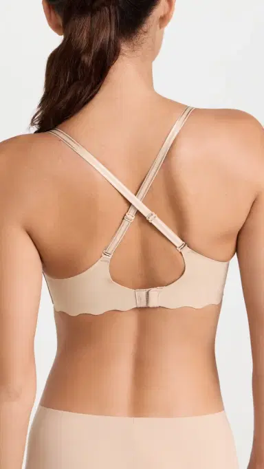 b.tempt'd by Wacoal b. tempt'd by Wacoal B Wow'd Wire Free Bralette Au Natural M | Thumbnail 4 b.tempt'd by Wacoal b. tempt'd by Wacoal B Wow'd Wire Free Bralette Au Natural M | Thumbnail 4