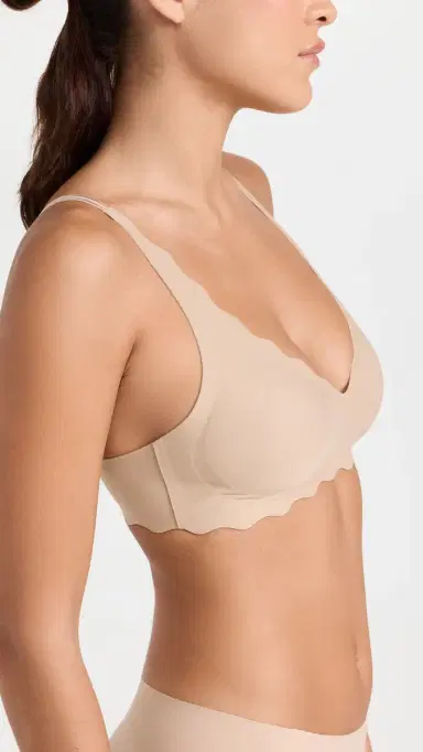 b.tempt'd by Wacoal b. tempt'd by Wacoal B Wow'd Wire Free Bralette Au Natural M | Thumbnail 5 b.tempt'd by Wacoal b. tempt'd by Wacoal B Wow'd Wire Free Bralette Au Natural M | Thumbnail 5