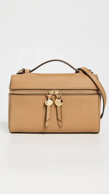 Tory Burch Romy Slim Top Handle Bag Tiramisu One Size | Thumbnail 2 Tory Burch Romy Slim Top Handle Bag Tiramisu One Size | Thumbnail 2