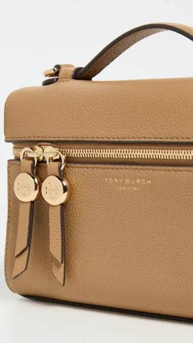 Tory Burch Romy Slim Top Handle Bag Tiramisu One Size | Thumbnail 5 Tory Burch Romy Slim Top Handle Bag Tiramisu One Size | Thumbnail 5
