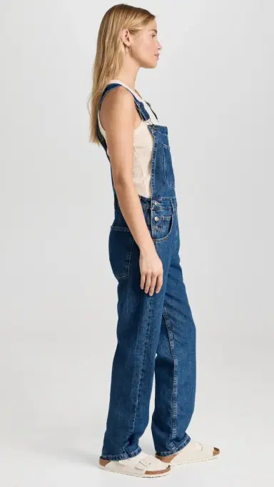 Free People Ziggy Denim Overalls apphire Blue | Thumbnail 4 Free People Ziggy Denim Overalls apphire Blue | Thumbnail 4