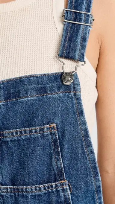Free People Ziggy Denim Overalls apphire Blue | Thumbnail 6 Free People Ziggy Denim Overalls apphire Blue | Thumbnail 6