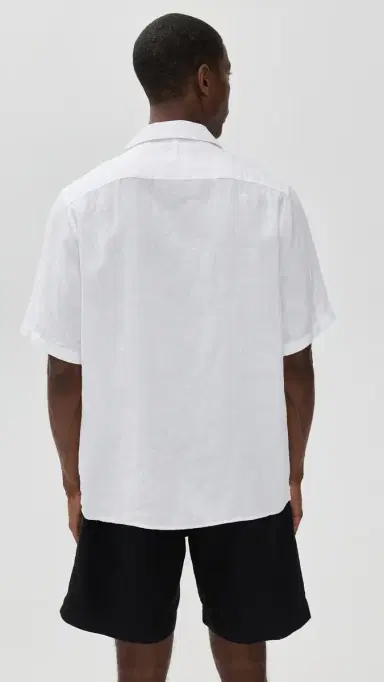 NN07 Julio inen Camp Shirt White | Thumbnail 3 NN07 Julio inen Camp Shirt White | Thumbnail 3