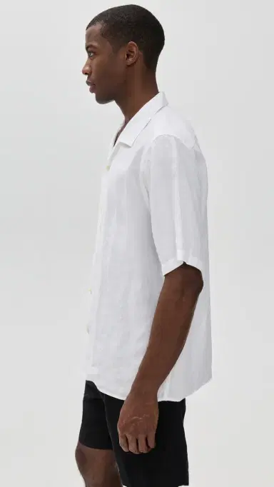 NN07 Julio inen Camp Shirt White | Thumbnail 4 NN07 Julio inen Camp Shirt White | Thumbnail 4