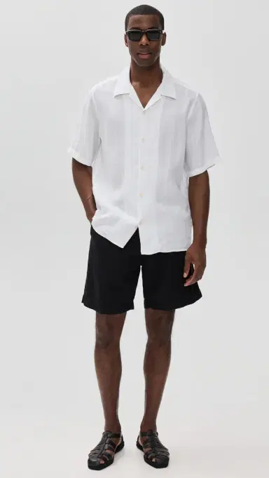 NN07 Julio inen Camp Shirt White | Thumbnail 5 NN07 Julio inen Camp Shirt White | Thumbnail 5
