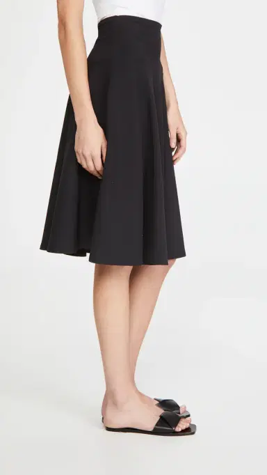 susana monaco High Waisted Tea Skirt Black M | Thumbnail 4 susana monaco High Waisted Tea Skirt Black M | Thumbnail 4