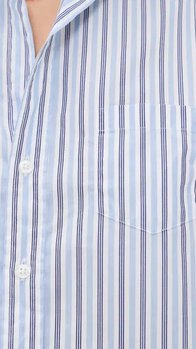 FRANK & EILEEN Relaxed Button-Up Shirt Blue Navy Multi tripe | Thumbnail 6 FRANK & EILEEN Relaxed Button-Up Shirt Blue Navy Multi tripe | Thumbnail 6