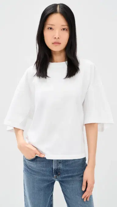 AGOLDE Ellery Tee White | Thumbnail 3 AGOLDE Ellery Tee White | Thumbnail 3