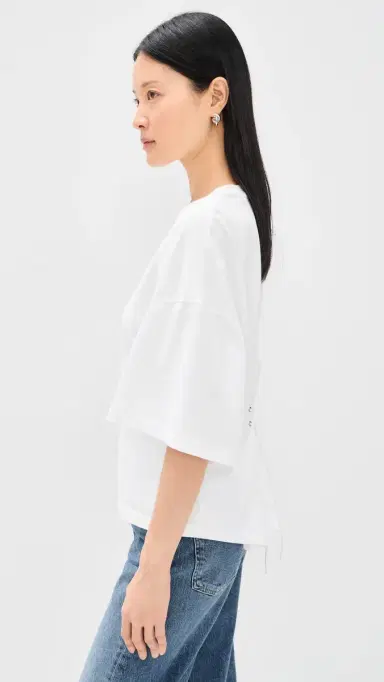 AGOLDE Ellery Tee White | Thumbnail 4 AGOLDE Ellery Tee White | Thumbnail 4
