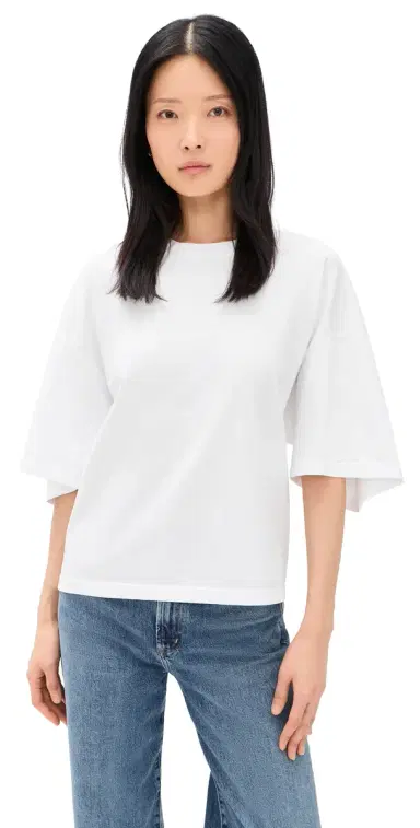 AGOLDE Ellery Tee White | Thumbnail 1 AGOLDE Ellery Tee White | Thumbnail 1