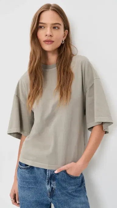 AGOLDE Ellery Tee Drab | Thumbnail 2 AGOLDE Ellery Tee Drab | Thumbnail 2