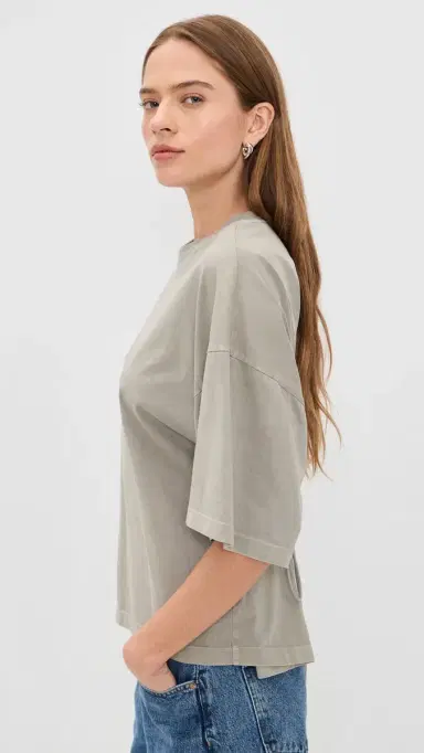 AGOLDE Ellery Tee Drab | Thumbnail 4 AGOLDE Ellery Tee Drab | Thumbnail 4