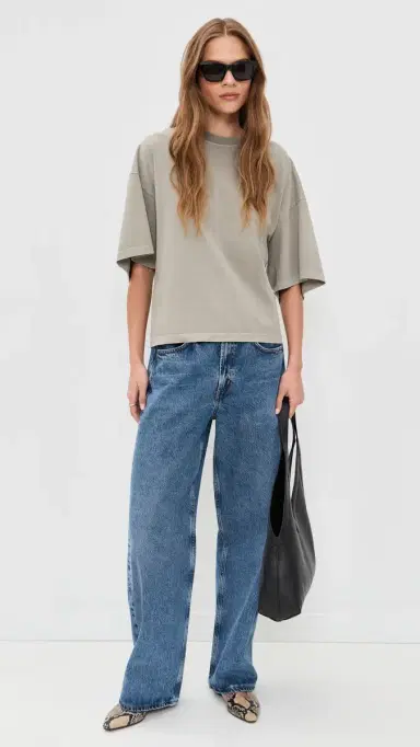 AGOLDE Ellery Tee Drab | Thumbnail 5 AGOLDE Ellery Tee Drab | Thumbnail 5