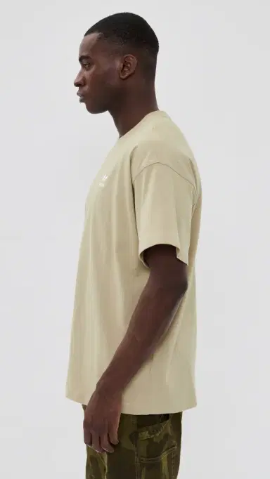 adidas Trefoil Essentials Oversized Tee tone Khaki | Thumbnail 4 adidas Trefoil Essentials Oversized Tee tone Khaki | Thumbnail 4