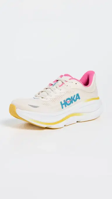 Hoka Bondi 9 Sneakers Alabaster/Birch 7 | Thumbnail 2 Hoka Bondi 9 Sneakers Alabaster/Birch 7 | Thumbnail 2