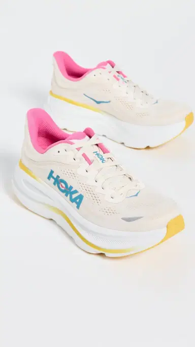 Hoka Bondi 9 Sneakers Alabaster/Birch 7 | Thumbnail 5 Hoka Bondi 9 Sneakers Alabaster/Birch 7 | Thumbnail 5