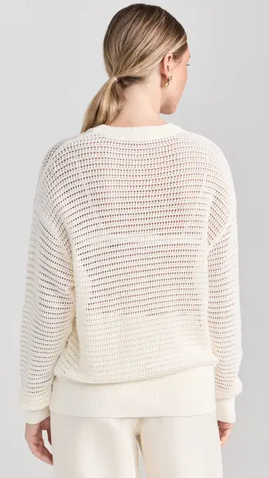 Varley Kershaw Sweatshirt Egret M | Thumbnail 3 Varley Kershaw Sweatshirt Egret M | Thumbnail 3