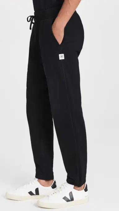 REIGNING CHAMP Midweight Terry tandard Sweatpant Black | Thumbnail 4 REIGNING CHAMP Midweight Terry tandard Sweatpant Black | Thumbnail 4