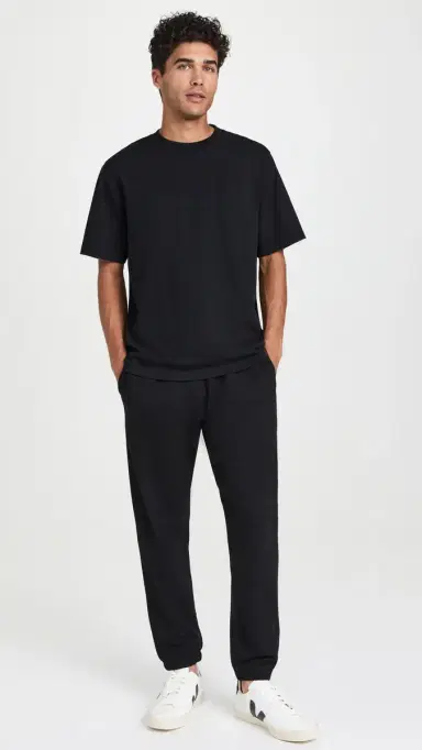 REIGNING CHAMP Midweight Terry tandard Sweatpant Black | Thumbnail 5 REIGNING CHAMP Midweight Terry tandard Sweatpant Black | Thumbnail 5