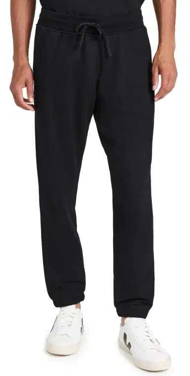 REIGNING CHAMP Midweight Terry tandard Sweatpant Black | Thumbnail 1 REIGNING CHAMP Midweight Terry tandard Sweatpant Black | Thumbnail 1