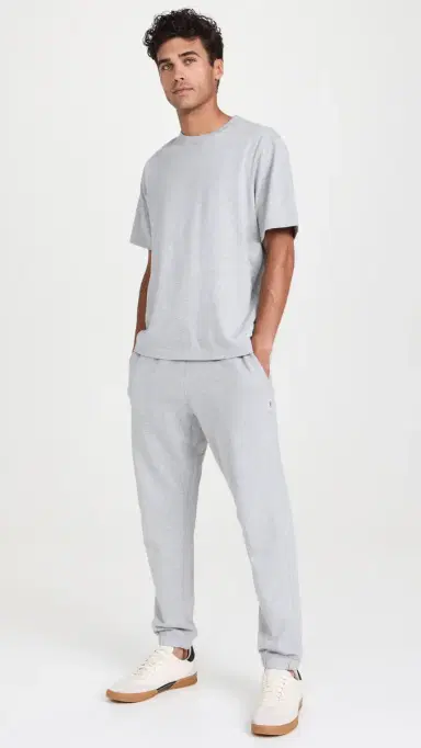 REIGNING CHAMP Midweight Terry tandard Sweatpant Heather Grey | Thumbnail 5 REIGNING CHAMP Midweight Terry tandard Sweatpant Heather Grey | Thumbnail 5