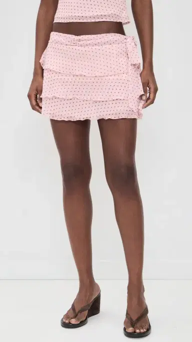 Bella Venice The Emma Skirt Pink And Black Dot | Thumbnail 2 Bella Venice The Emma Skirt Pink And Black Dot | Thumbnail 2