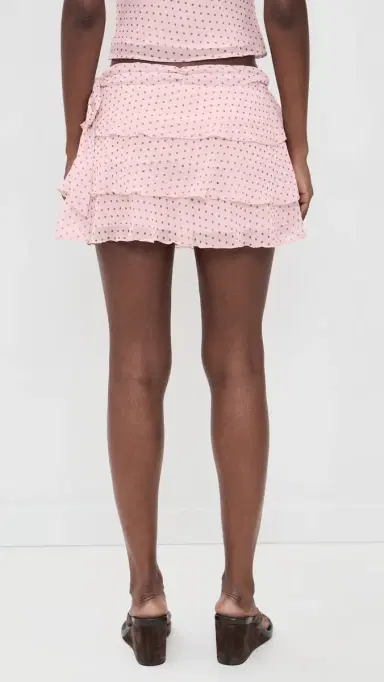Bella Venice The Emma Skirt Pink And Black Dot | Thumbnail 3 Bella Venice The Emma Skirt Pink And Black Dot | Thumbnail 3