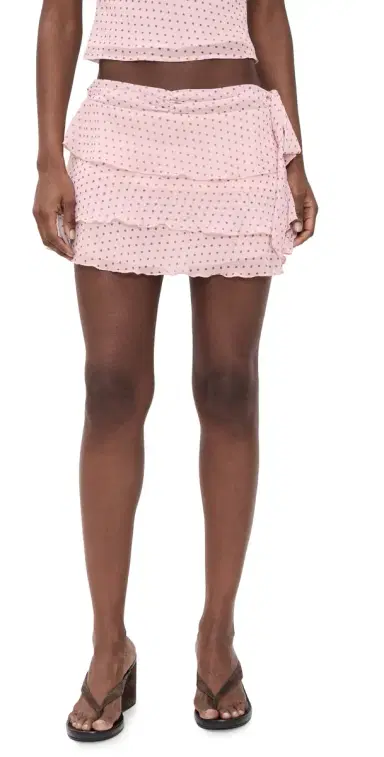 Bella Venice The Emma Skirt Pink And Black Dot | Thumbnail 1 Bella Venice The Emma Skirt Pink And Black Dot | Thumbnail 1