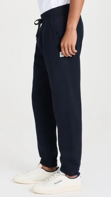 REIGNING CHAMP Midweight Terry tandard Sweatpant Navy | Thumbnail 4 REIGNING CHAMP Midweight Terry tandard Sweatpant Navy | Thumbnail 4