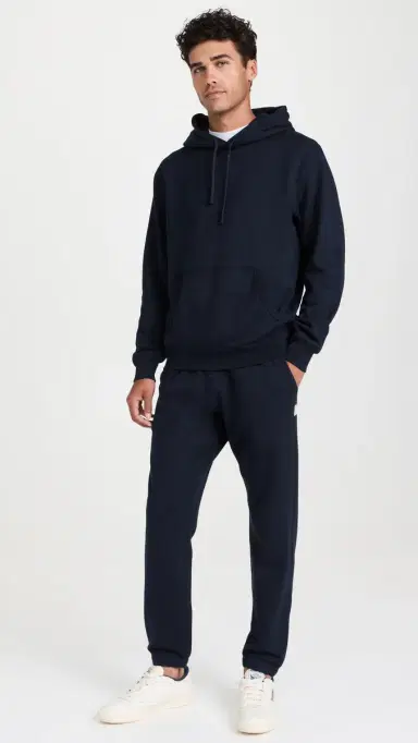 REIGNING CHAMP Midweight Terry tandard Sweatpant Navy | Thumbnail 5 REIGNING CHAMP Midweight Terry tandard Sweatpant Navy | Thumbnail 5