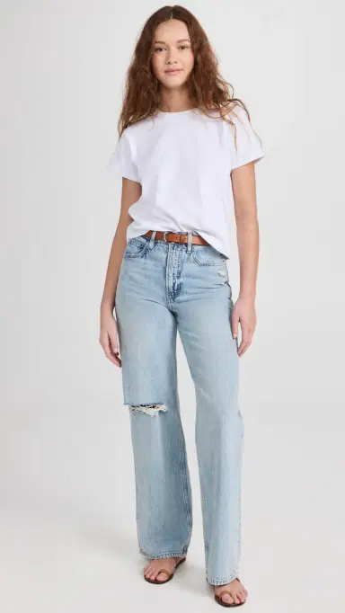 LESET Margo Tee 2 Pack White/Black S | Thumbnail 6 LESET Margo Tee 2 Pack White/Black S | Thumbnail 6