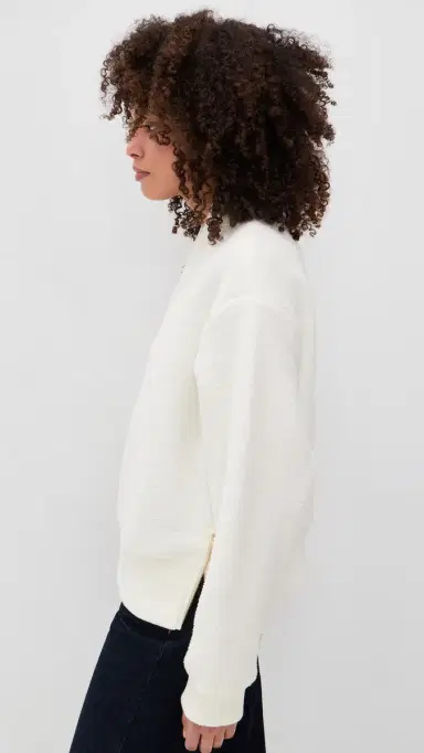 Varley Mumford Pullover Egret | Thumbnail 4 Varley Mumford Pullover Egret | Thumbnail 4