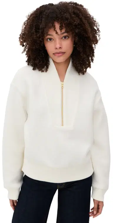 Varley Mumford Pullover Egret | Thumbnail 1 Varley Mumford Pullover Egret | Thumbnail 1