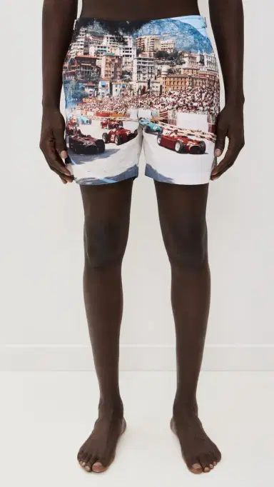 Orlebar Brown Bulldog Photographic Swim Shorts 5.5 Start Your Engines | Thumbnail 2 Orlebar Brown Bulldog Photographic Swim Shorts 5.5 Start Your Engines | Thumbnail 2