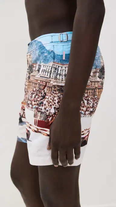Orlebar Brown Bulldog Photographic Swim Shorts 5.5 Start Your Engines | Thumbnail 4 Orlebar Brown Bulldog Photographic Swim Shorts 5.5 Start Your Engines | Thumbnail 4