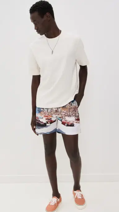 Orlebar Brown Bulldog Photographic Swim Shorts 5.5 Start Your Engines | Thumbnail 5 Orlebar Brown Bulldog Photographic Swim Shorts 5.5 Start Your Engines | Thumbnail 5