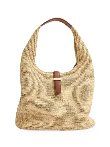 Simkhai Women's Woven Raffia Hobo Bag | Thumbnail 1 Simkhai Women's Woven Raffia Hobo Bag | Thumbnail 1