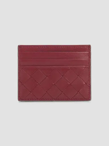 Bottega Veneta Women's Intrecciato Leather Card Case | Thumbnail 2 Bottega Veneta Women's Intrecciato Leather Card Case | Thumbnail 2