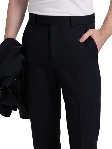Nili Lotan Men's Fritz Virgin Wool Pants - Midnight | Thumbnail 6 Nili Lotan Men's Fritz Virgin Wool Pants - Midnight | Thumbnail 6