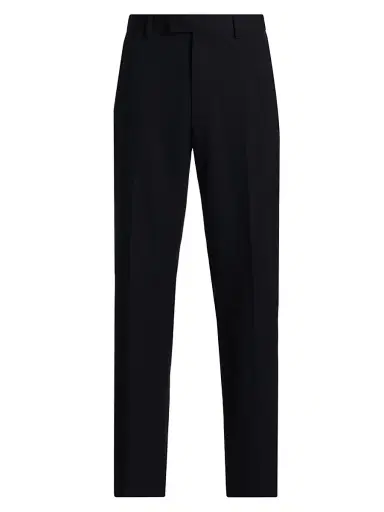 Nili Lotan Men's Fritz Virgin Wool Pants - Midnight | Thumbnail 1 Nili Lotan Men's Fritz Virgin Wool Pants - Midnight | Thumbnail 1