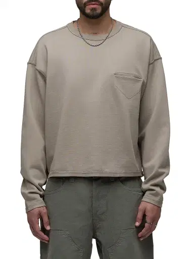 Hudson Jeans Men's French Terry Crewneck Sweatshirt | Thumbnail 4 Hudson Jeans Men's French Terry Crewneck Sweatshirt | Thumbnail 4